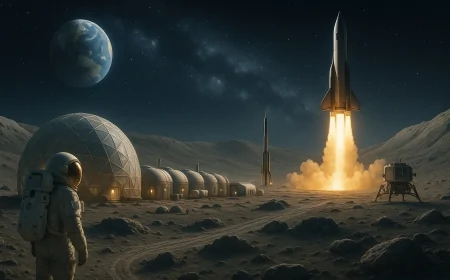 Ay’da Kalıcı Yaşam İçin Tarih Belli Oldu