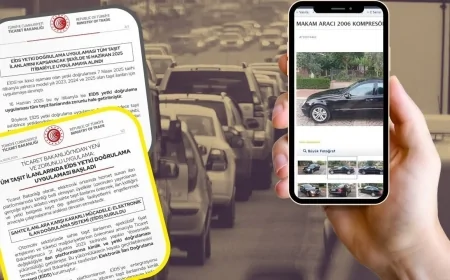 Taşıt Satışında Yeni Dönem: EİDS’siz İlanlara Artık İzin Yok!