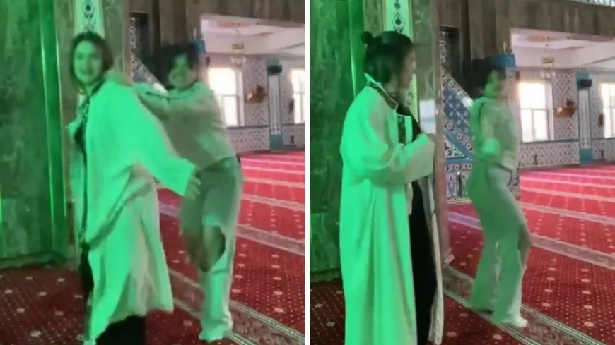 Camide Skandal Görüntüler: İki Genç Kızın Videosu Sosyal Medyada Tepki Çekti