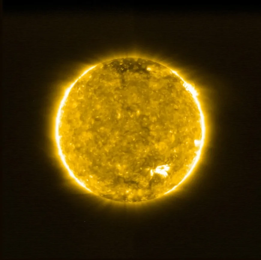 Solar Orbiter’dan Güneş'in Güney Kutbuna Ait İlk Görüntüler Paylaşıldı