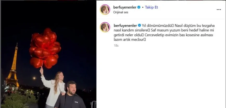 Eser ve Berfu Yenenler Çifti Paris'te Dolandırıldı